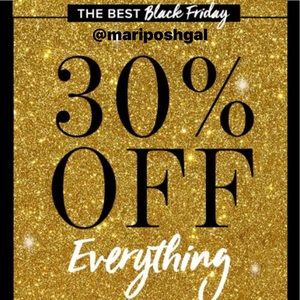 HUGE BLACK FRIDAY SALE